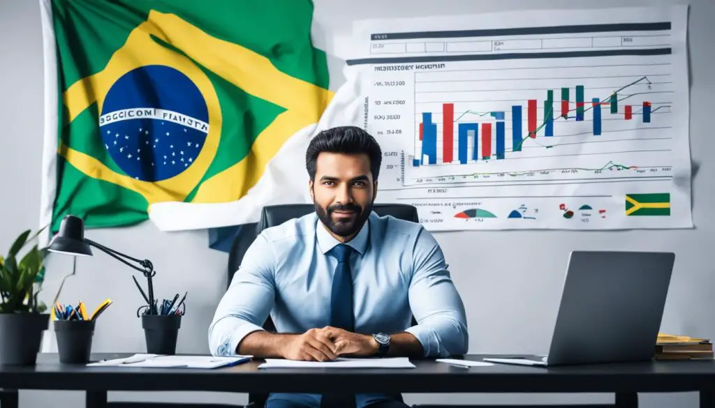 Investimento em ações brasileiras