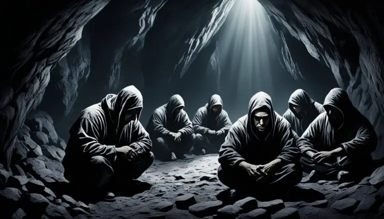 quem são os prisioneiros do mito da caverna